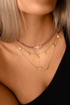 Collar Mam&aacute; Heart Oro