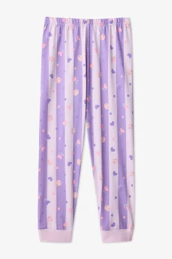 Conjunto de pijama con estampado de Kuromi para ni&ntilde;as