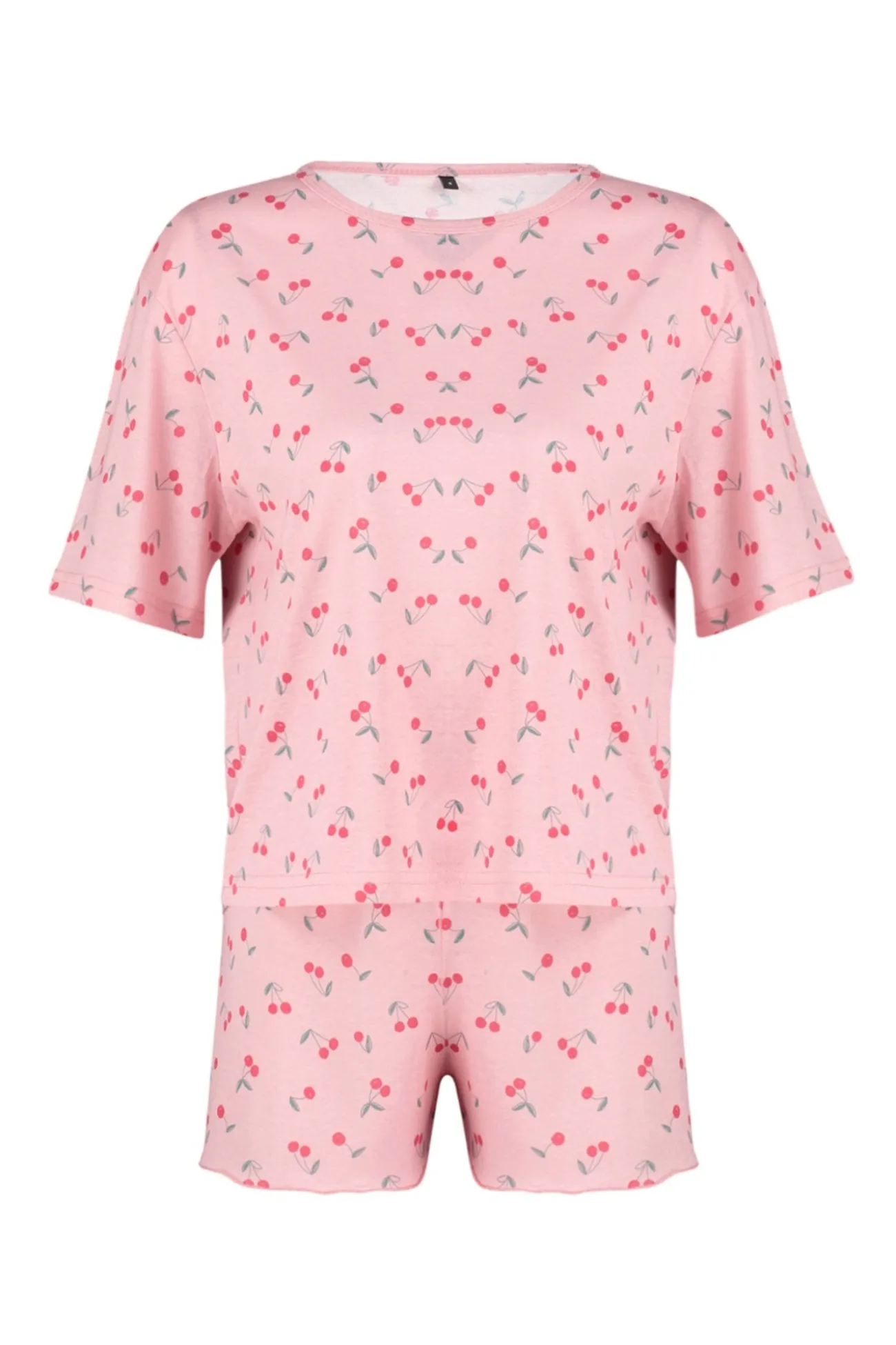 Conjunto de pijama corto cerezas