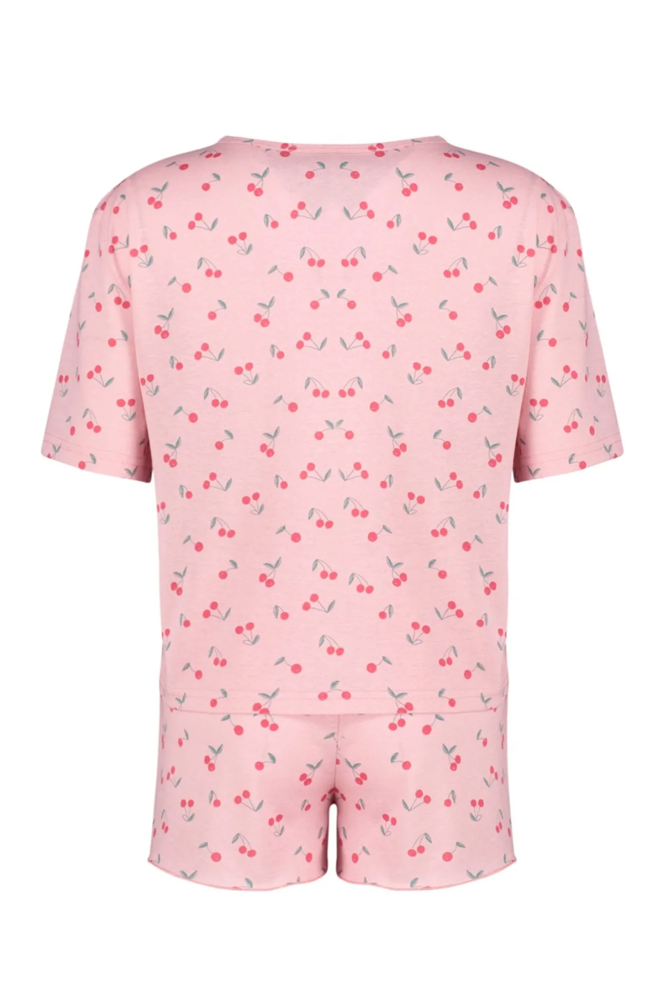 Conjunto de pijama corto cerezas