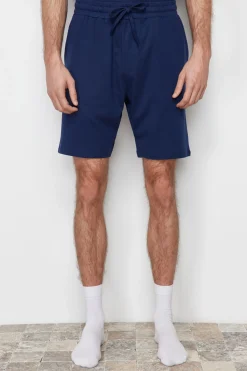Conjunto de pijama corto liso