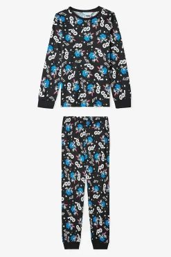 Conjunto de pijama de manga larga Sonic para niño