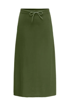 Falda larga lurex