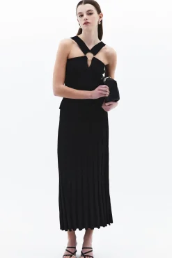 Falda midi