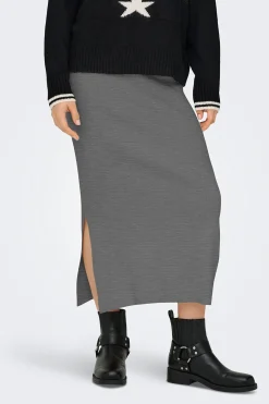 Falda midi punto