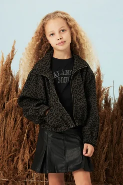 Falda tableada niña