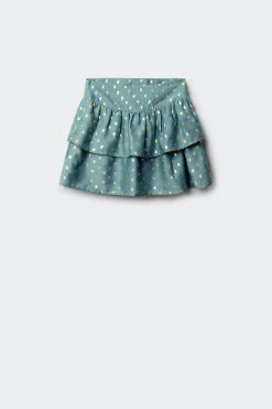 Falda volantes ni&ntilde;a