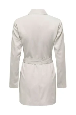 Gabardina midi con cintur&oacute;n