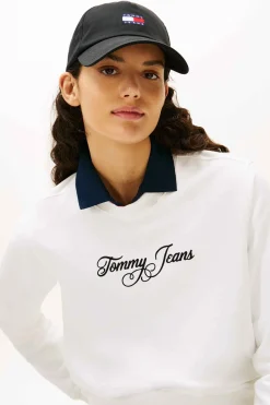 Gorra Tommy Jeans con bandera frontal