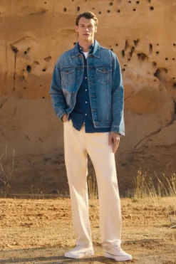 Jeans crudo straight fit