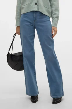 Jeans de pernera ancha