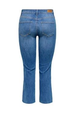 Jeans flared crop