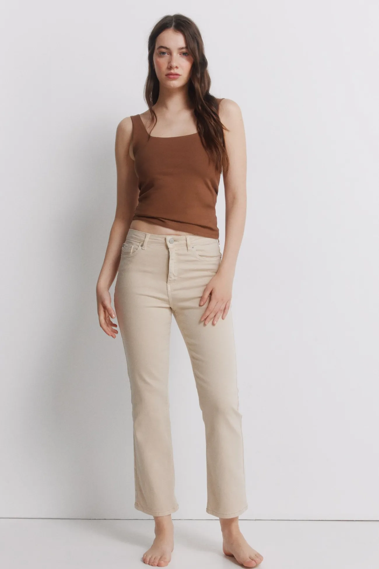 Jeans kick flare color
