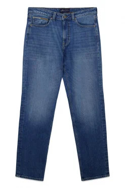 Jeans lavado medio regular fit