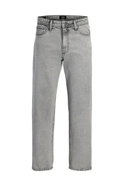 Jeans loose tiro medio vaquero