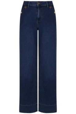 Jeans Palazzo botones