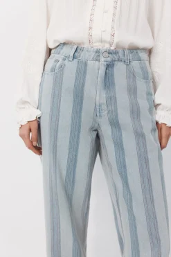 Jeans rayas Recto