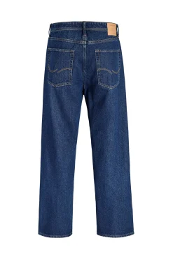 Jeans relaxed tiro alto algod&oacute;n