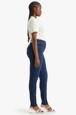 Jeans Skinny Tiro Alto