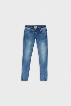 Jeans Skinny Tiro Bajo