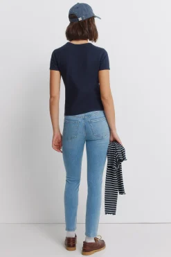 Jeans slim cropped