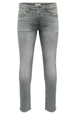 Jeans Slim gris oscuro