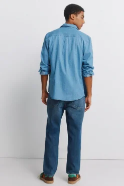 Jeans sobretintado regular fit