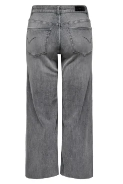Jeans wide leg crop