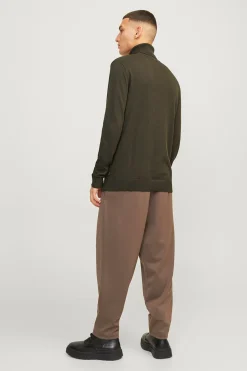 Jersey b&aacute;sico de cuello alto