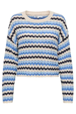 Jersey calado manga larga