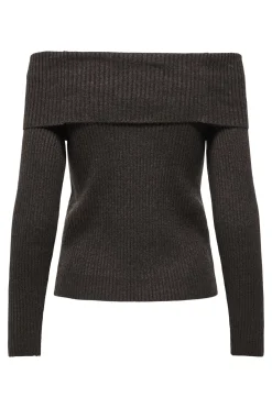 Jersey cuello barco vuelto