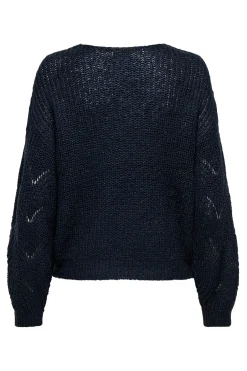 Jersey cuello pico lurex
