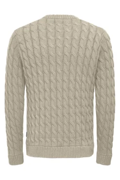 Jersey cuello redondo