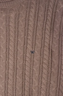 Jersey cuello vuelto de ochos