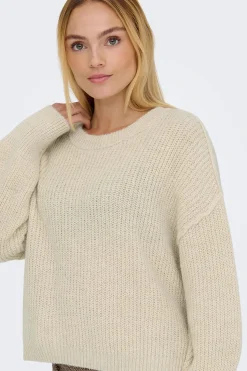 Jersey de cuello redondo