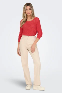 Jersey de cuello redondo