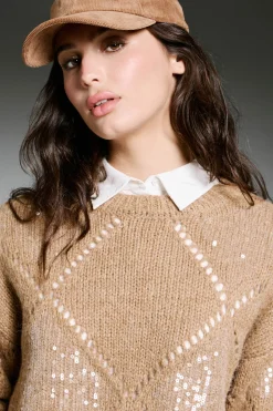 Jersey de lentejuelas