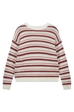 Jersey estructura rayas