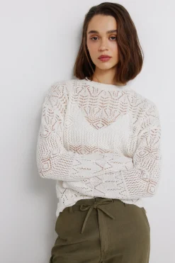 Jersey pointelle