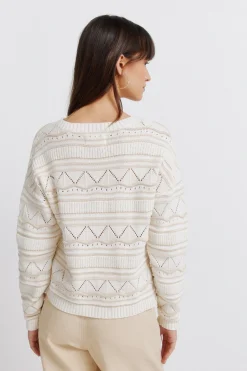 Jersey punto pointelle