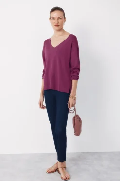 Legging punto denim