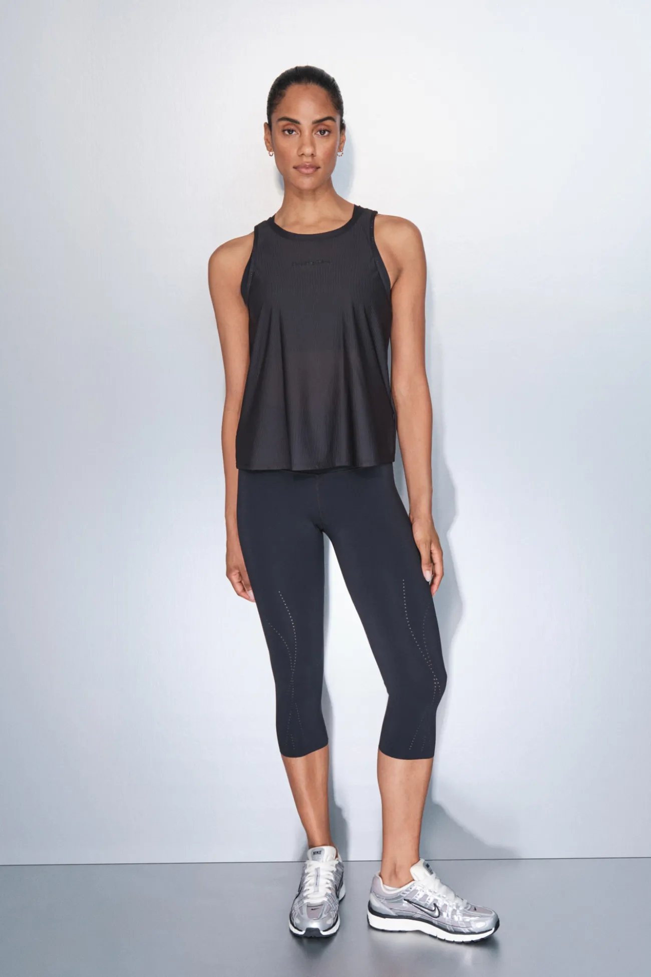 Leggings Capri COMPRESSIVE negro