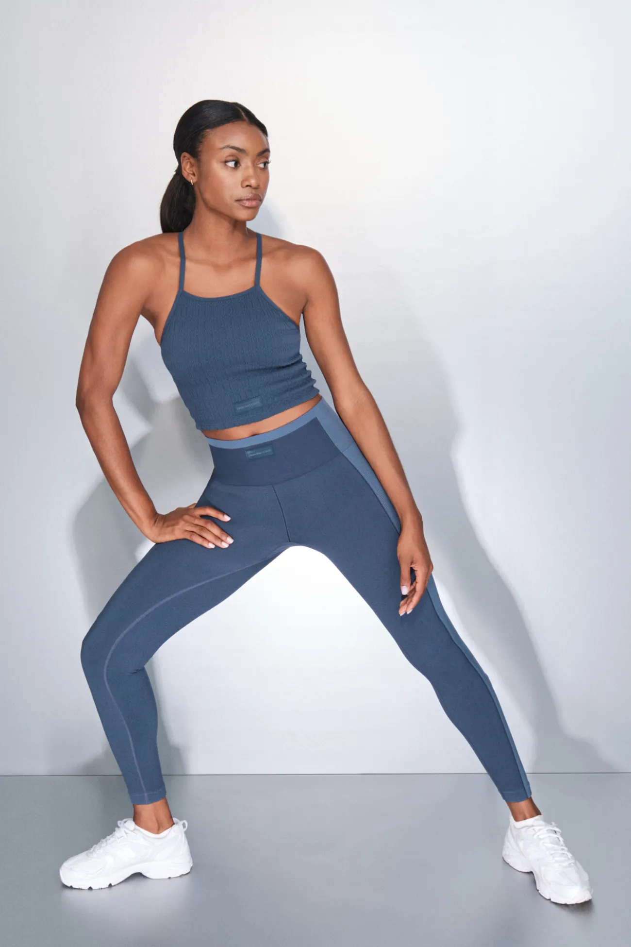 Leggings largos SEAMLESS COMFORT azul