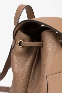 Mochila Bucket Efecto Piel