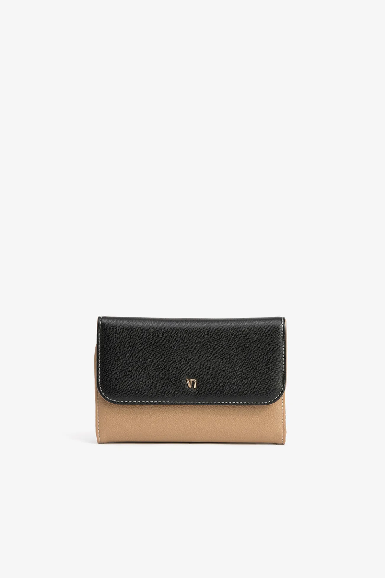 Monedero Bicolor con Solapa