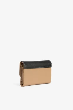 Monedero Bicolor con Solapa