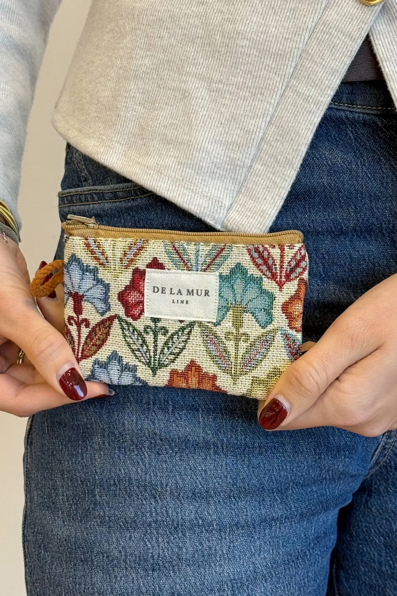 Monedero Flora