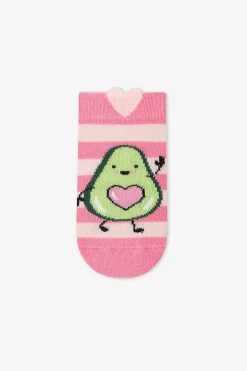 Pack 4 calcetines cortos aguacate