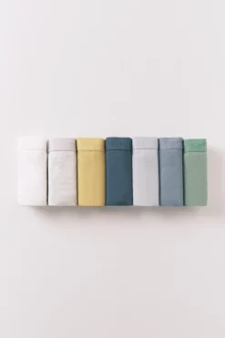 Pack 7 tangas super soft logo