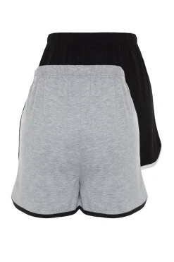Pack de 2 shorts de pijama con bies